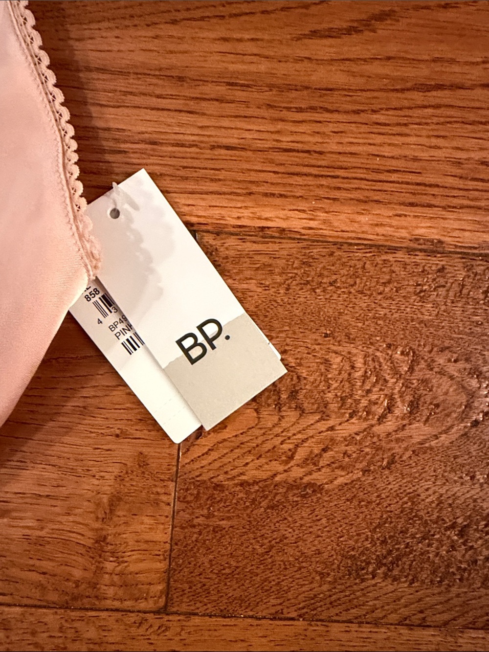 bp Blush Slip Midi Dress with Spaghetti Straps - Picture 2 of 3